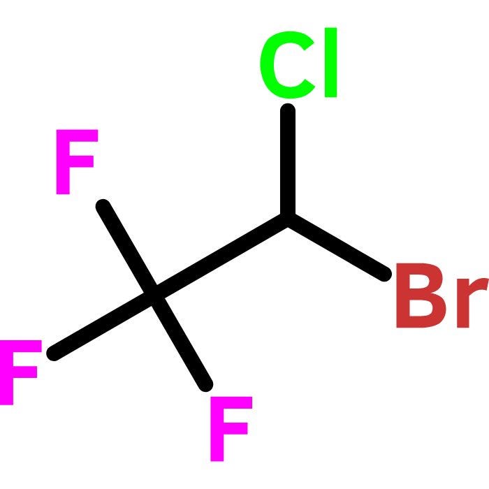 2-Bromo-2-chloro-1,1,1-trifluoroethane