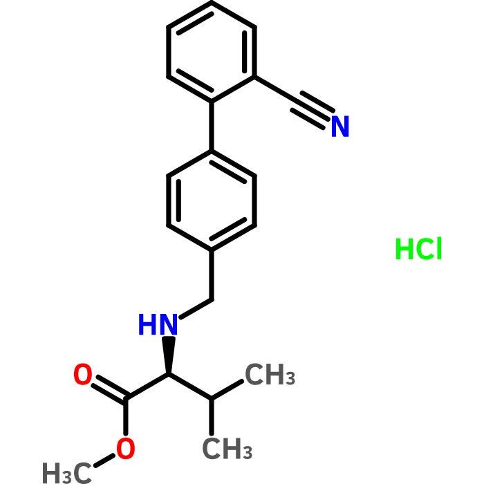 N-(2 -Cyanobiphenyl-4-ylmethyl)-L-valine Methyl Ester Hydrochloride