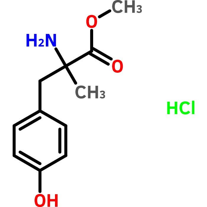 DL--Methyl-p-tyrosine Methyl Ester Hydrochloride