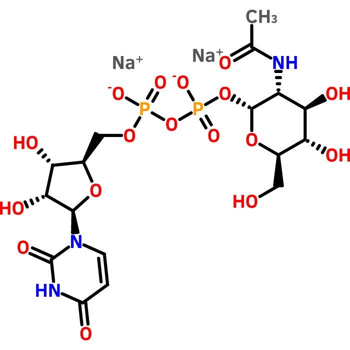 Uridine 5 -Diphospho-N-acetylglucosamine Sodium Salt