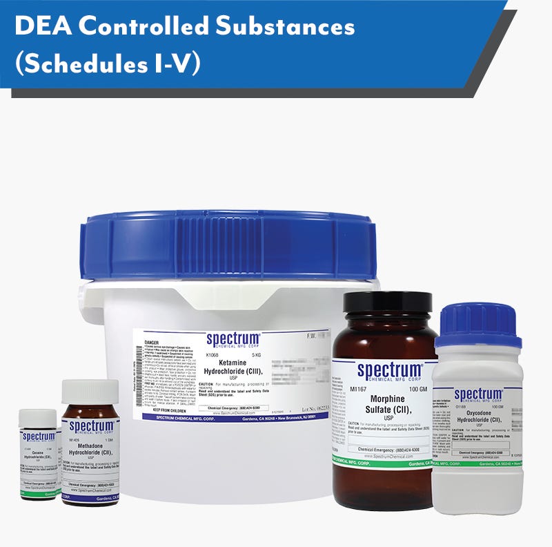 DEA Controlled Substances (I-V)